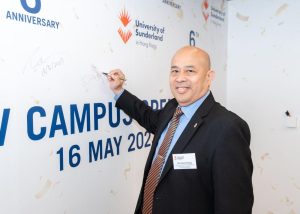 Photo of Francis Chiang, Campus Director, University of Sunderland in Hong Kong