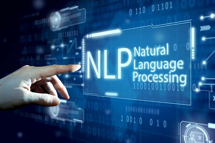 NLP (Natural Language Processing) is a cognitive computing technology that processes natural language.